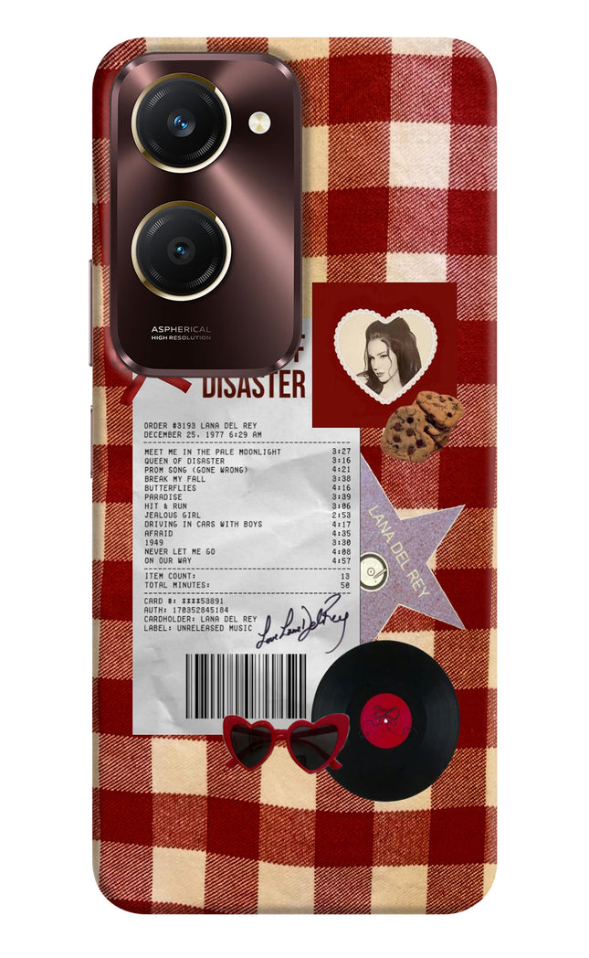 Queen of Disaster Vivo Y28e 5G Hard Case Back Cover by Casekaro