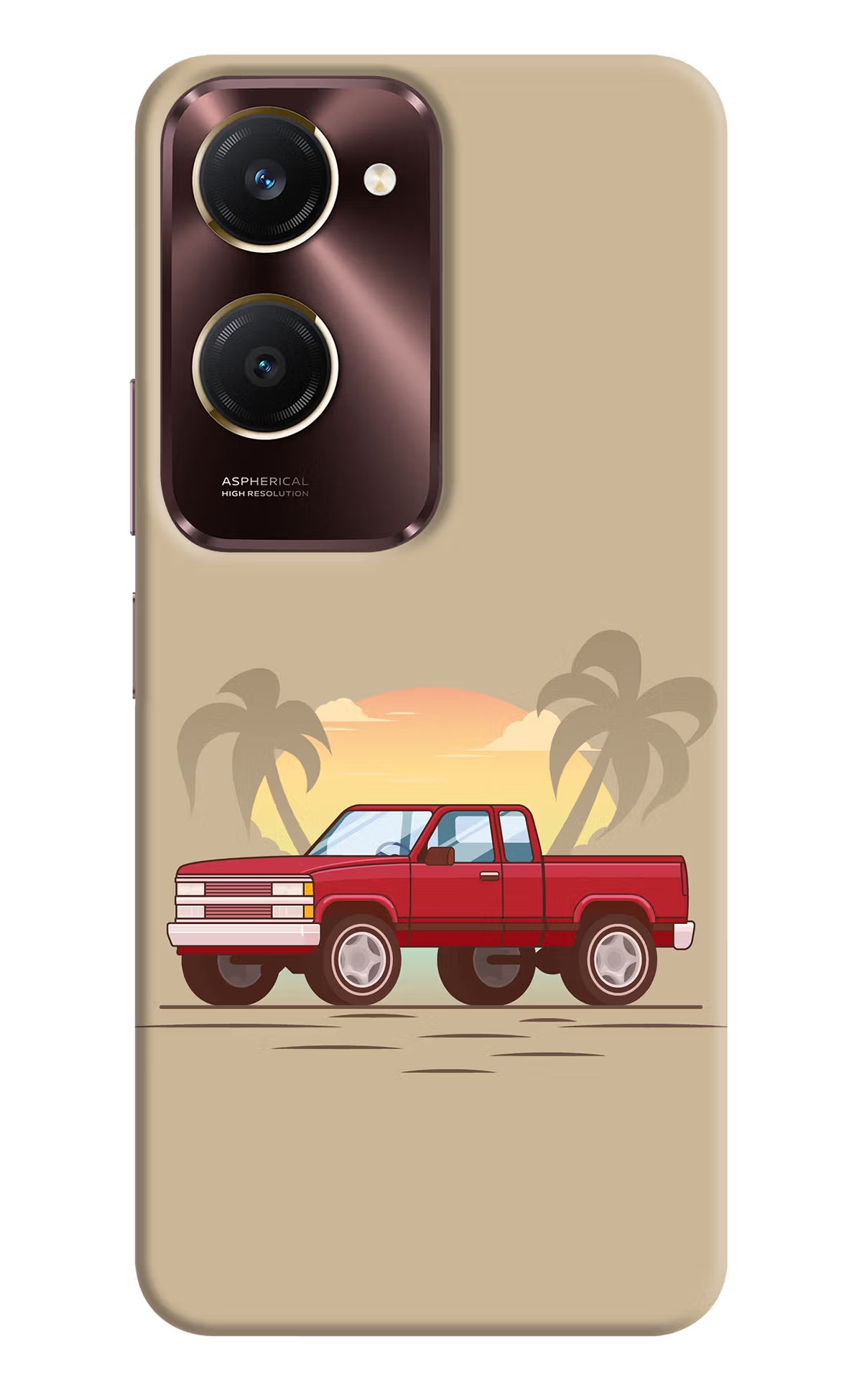 Desert Classic Drive Vivo Y28e 5G Back Cover