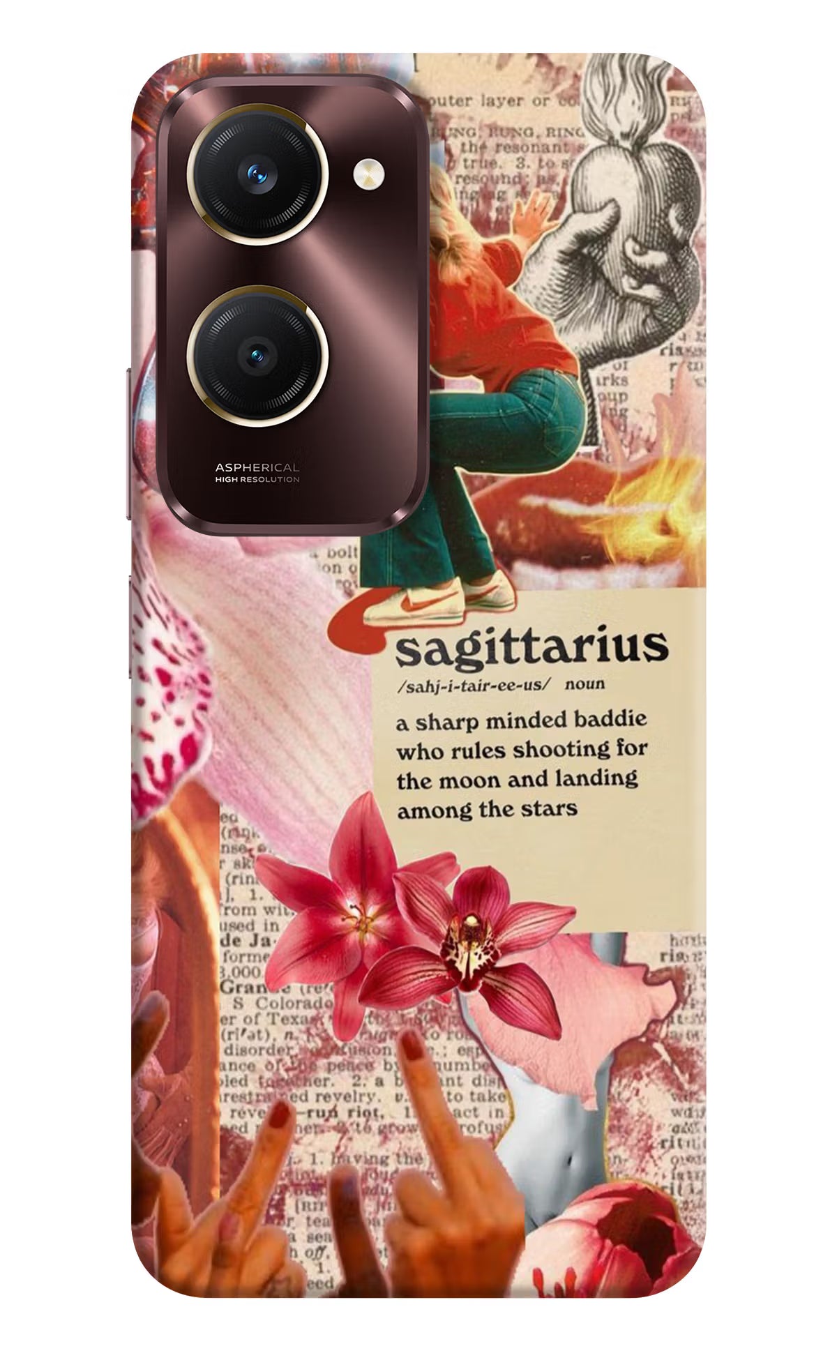 Sagittarius Zodiac Vivo Y28e 5G Back Cover