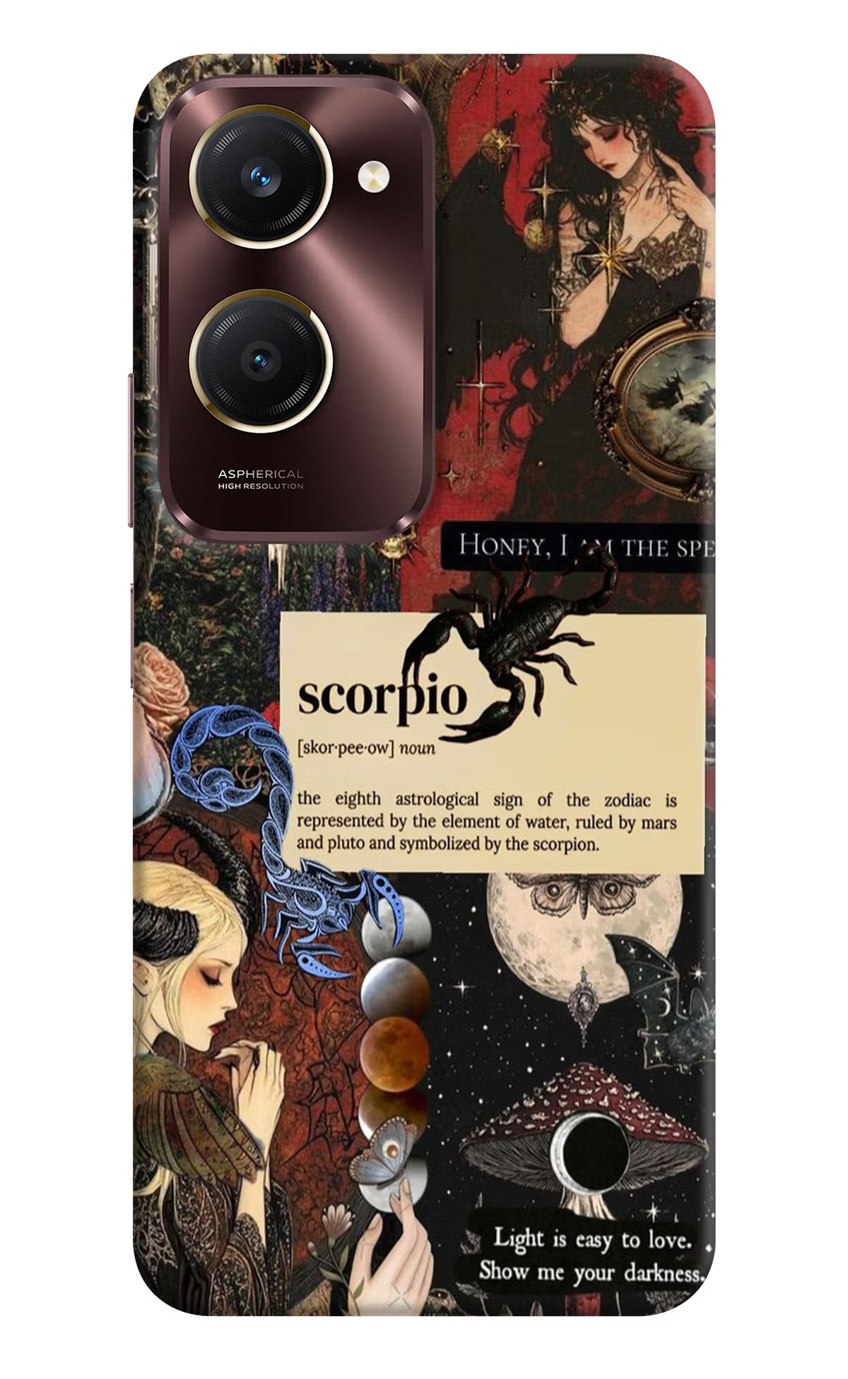 Scorpio Zodiac Vivo Y28e 5G Back Cover