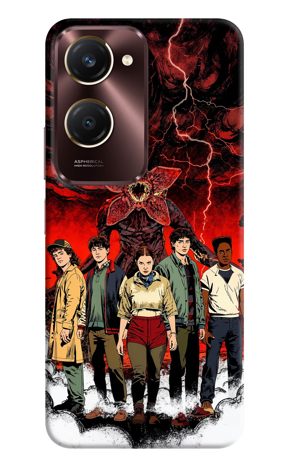 Ordinary Things Characters Vivo Y28e 5G Back Cover