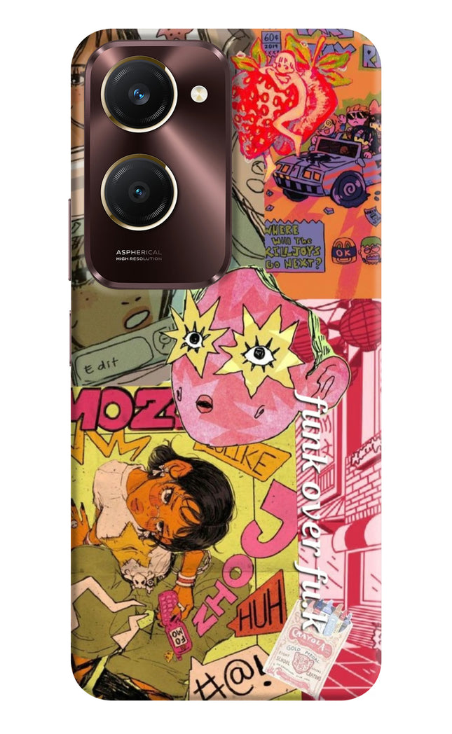 Funkover Vivo Y28e 5G Hard Case Back Cover by Casekaro