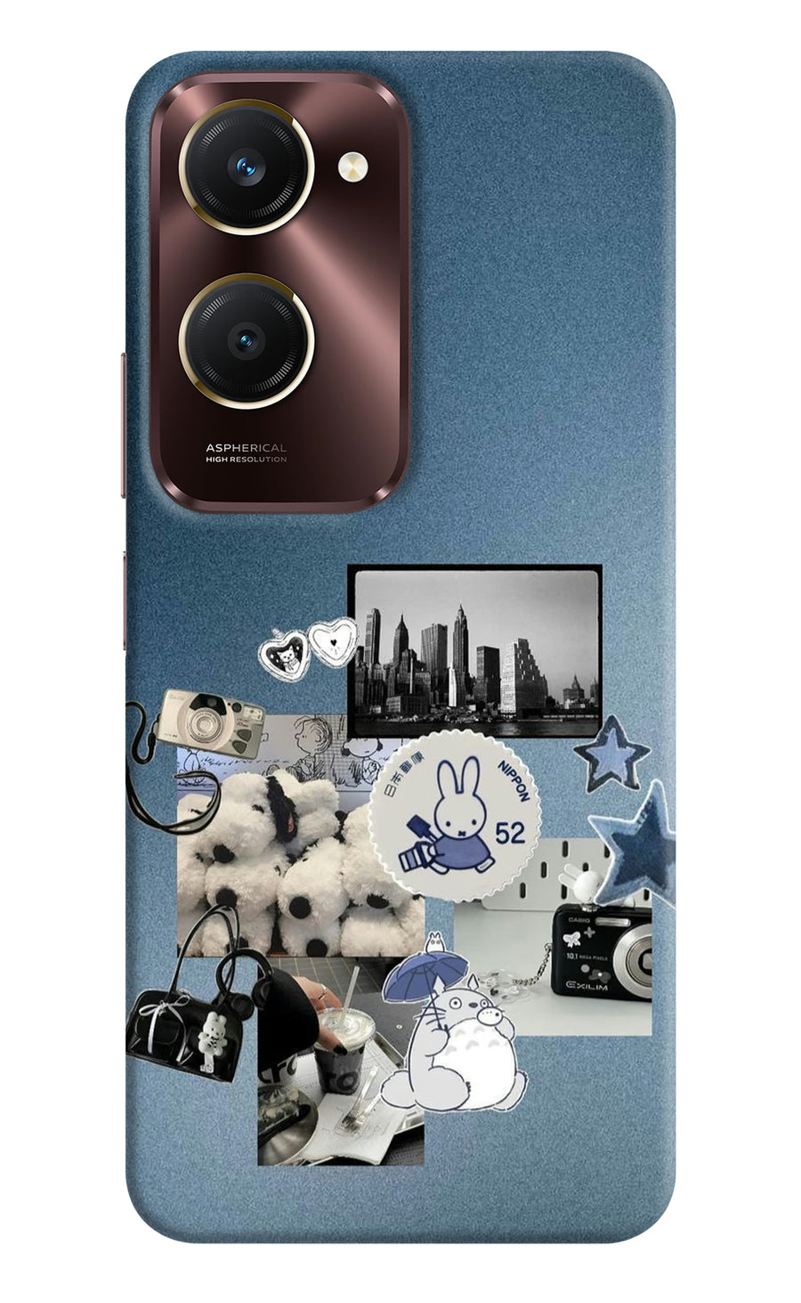 Miffy Vivo Y28e 5G Back Cover, Hard case