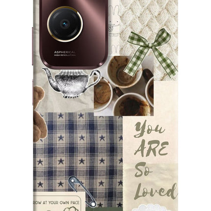Cookie Vivo Y28e 5G Hard Case Back Cover by Casekaro