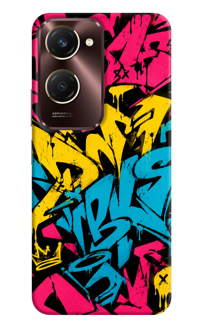Graffiti Vibe Vivo Y28e 5G Hard Case Back Cover by Casekaro