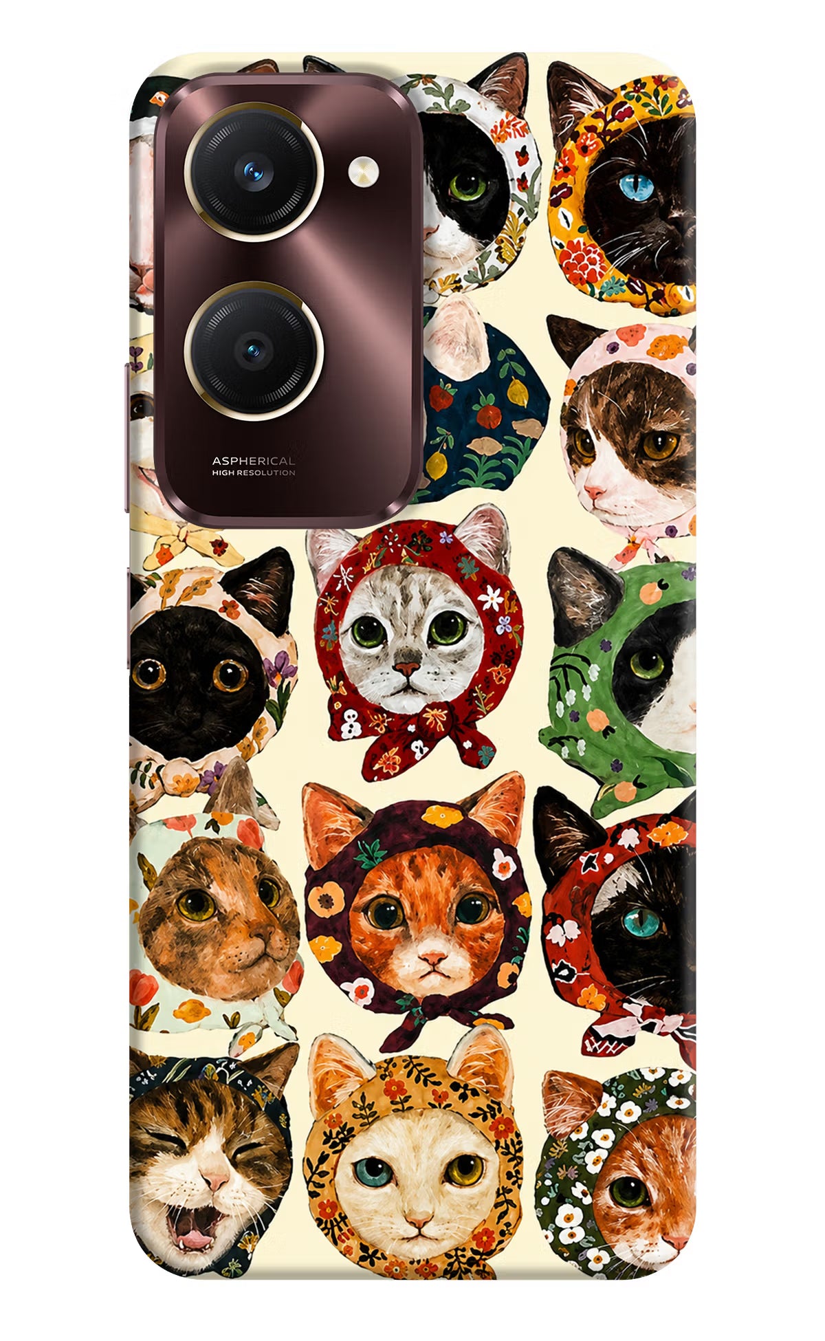 Cool Cat Vivo Y28e 5G Back Cover
