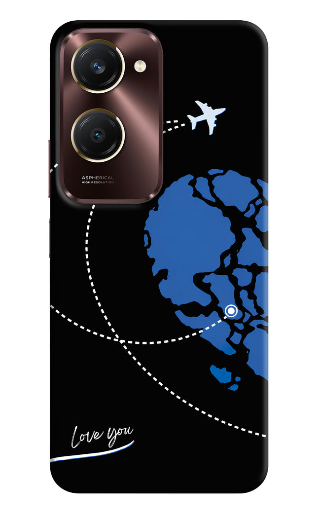 Love Orbit Vivo Y28e 5G Hard Case Back Cover by Casekaro