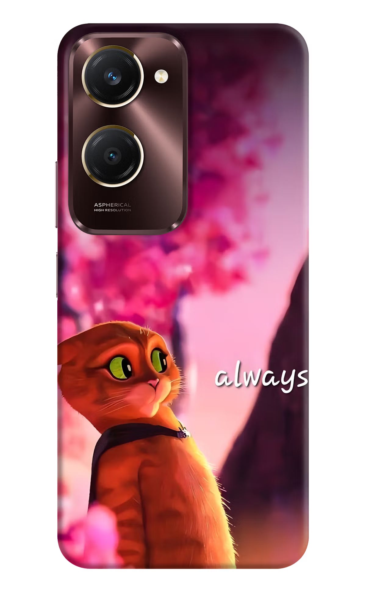 Always Cat Vivo Y28e 5G Back Cover