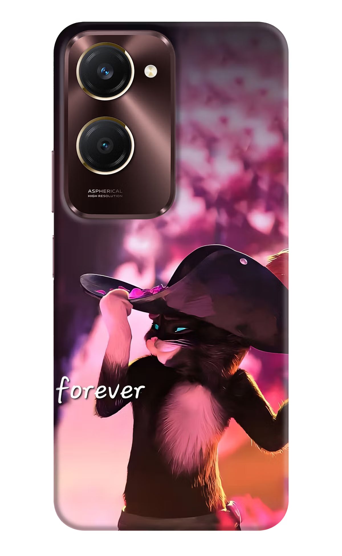Forever Cat Vivo Y28e 5G Back Cover