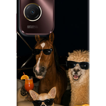 Party Squad Vivo Y28e 5G Hard Case Back Cover by Casekaro