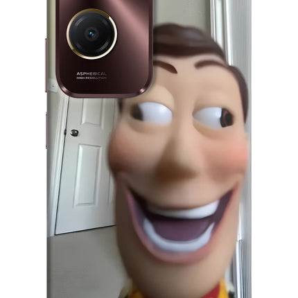 Side Eye Woody Vivo Y28e 5G Hard Case Back Cover by Casekaro