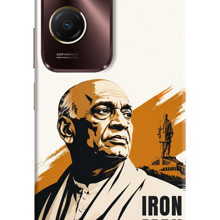 Sardar Patel Iron Will Vivo Y28e 5G Back Cover