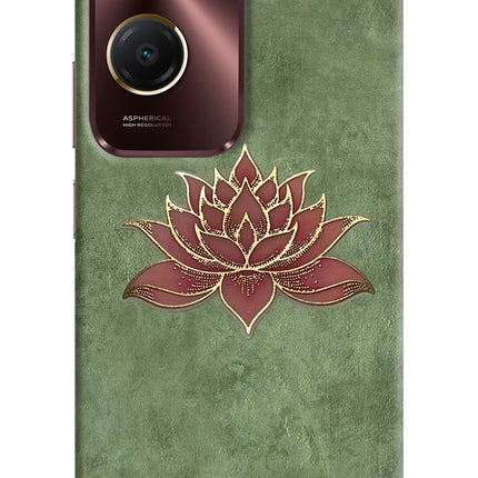 Lotus Grace Vivo Y28e 5G Hard Case Back Cover by Casekaro