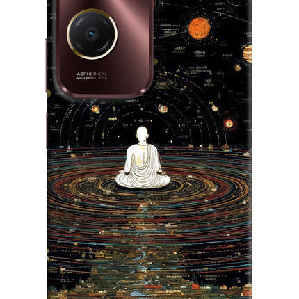 Space Monk Vivo Y28e 5G Hard Case Back Cover by Casekaro