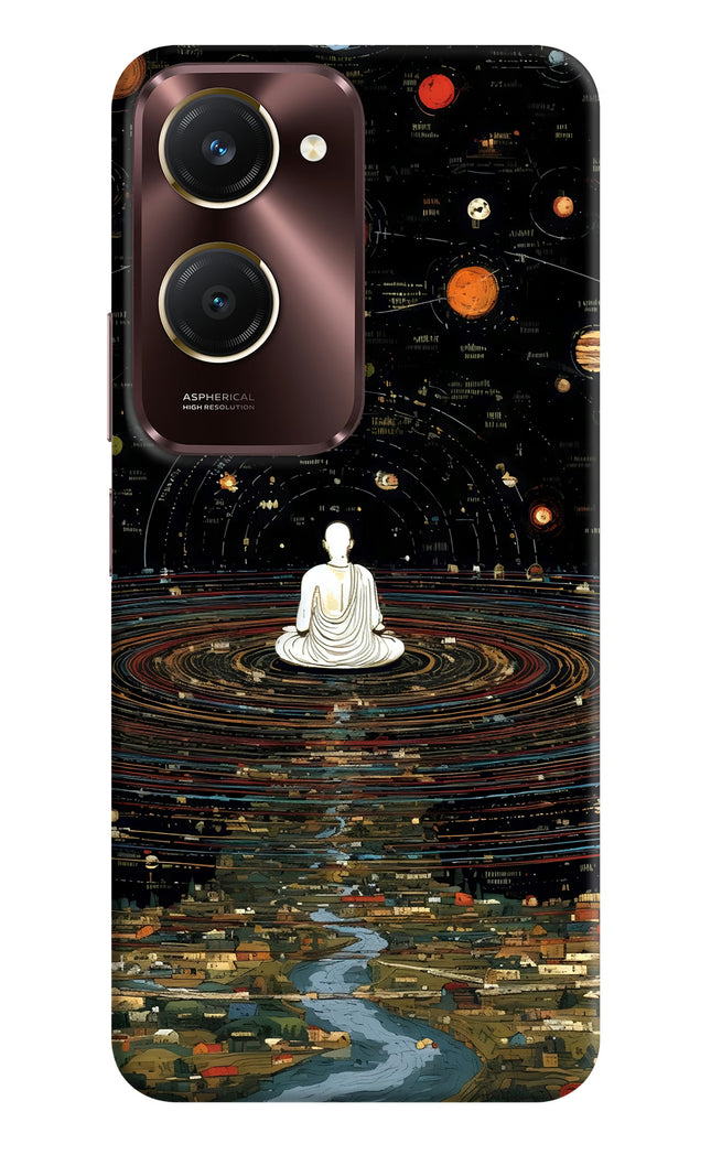 Space Monk Vivo Y28e 5G Hard Case Back Cover by Casekaro