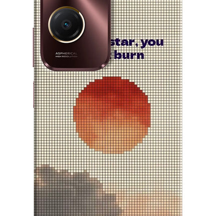 Pixel Sun Vivo Y28e 5G Hard Case Back Cover by Casekaro