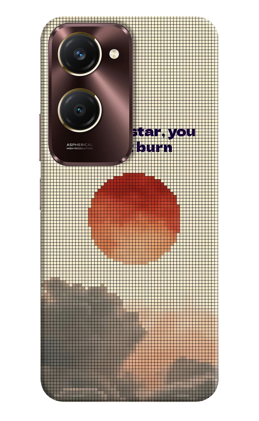Pixel Sun Vivo Y28e 5G Back Cover, Hard case