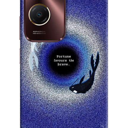 Dark Koi Vivo Y28e 5G Hard Case Back Cover by Casekaro