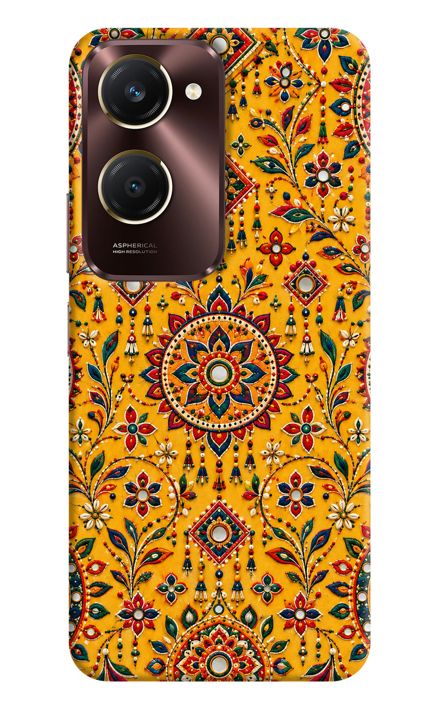 Sunlit Aura Vivo Y28e 5G Back Cover, Hard case