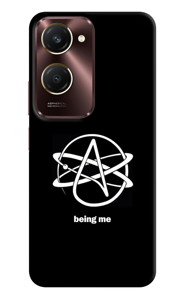 Atheist Symbol Vivo Y28e 5G Back Cover