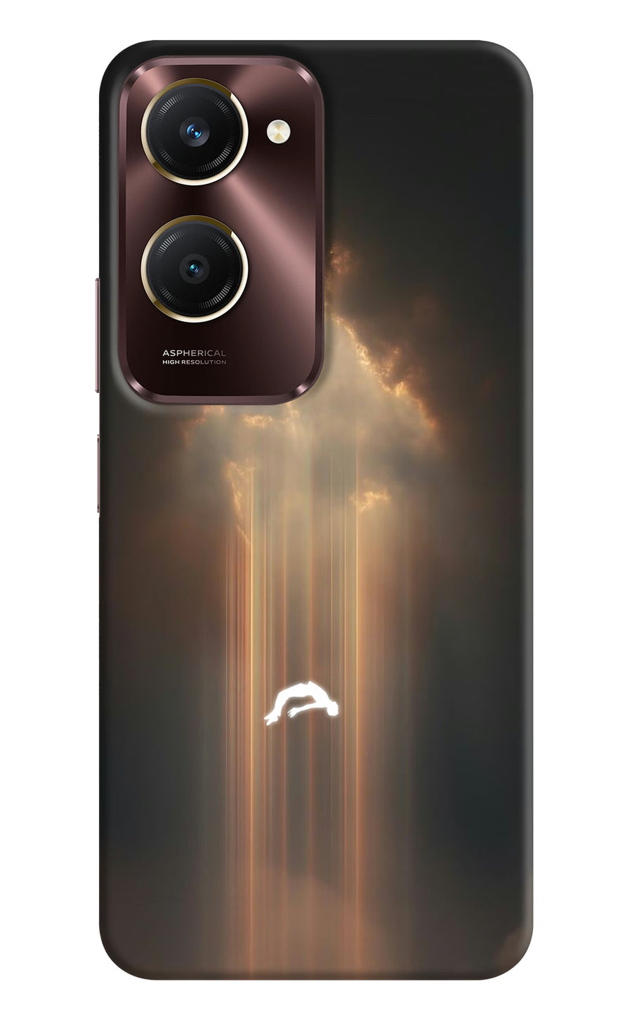 Heavenly Beam Vivo Y28e 5G Back Cover, Hard case