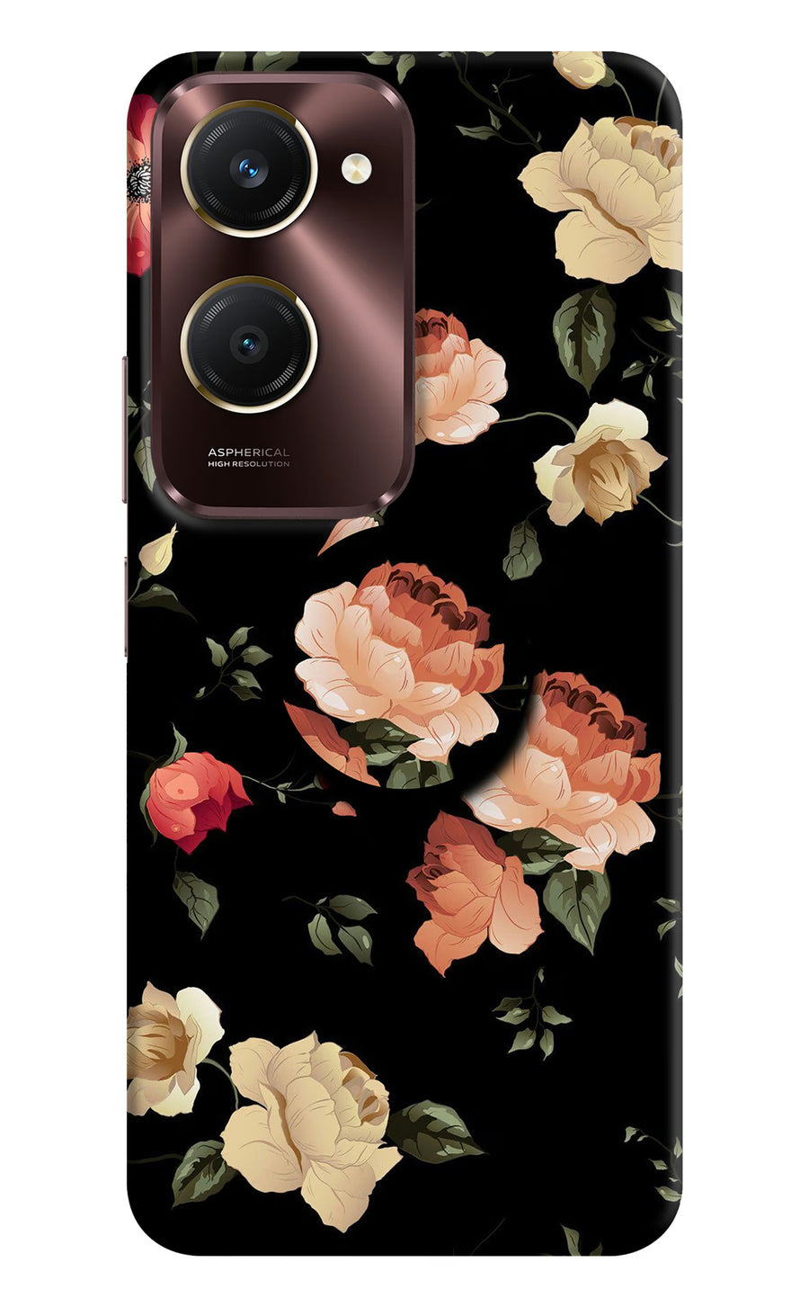 Flowers Vivo Y28e 5G Pop Case, Hard case