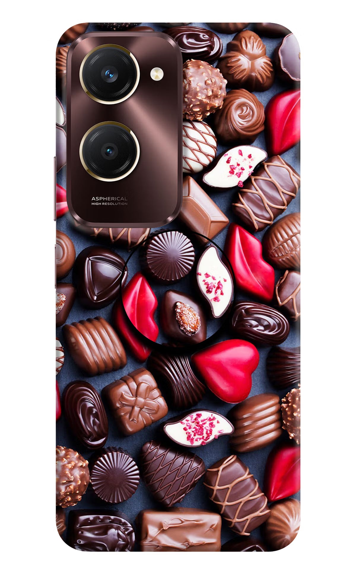 Chocolates Vivo Y28e 5G Pop Case