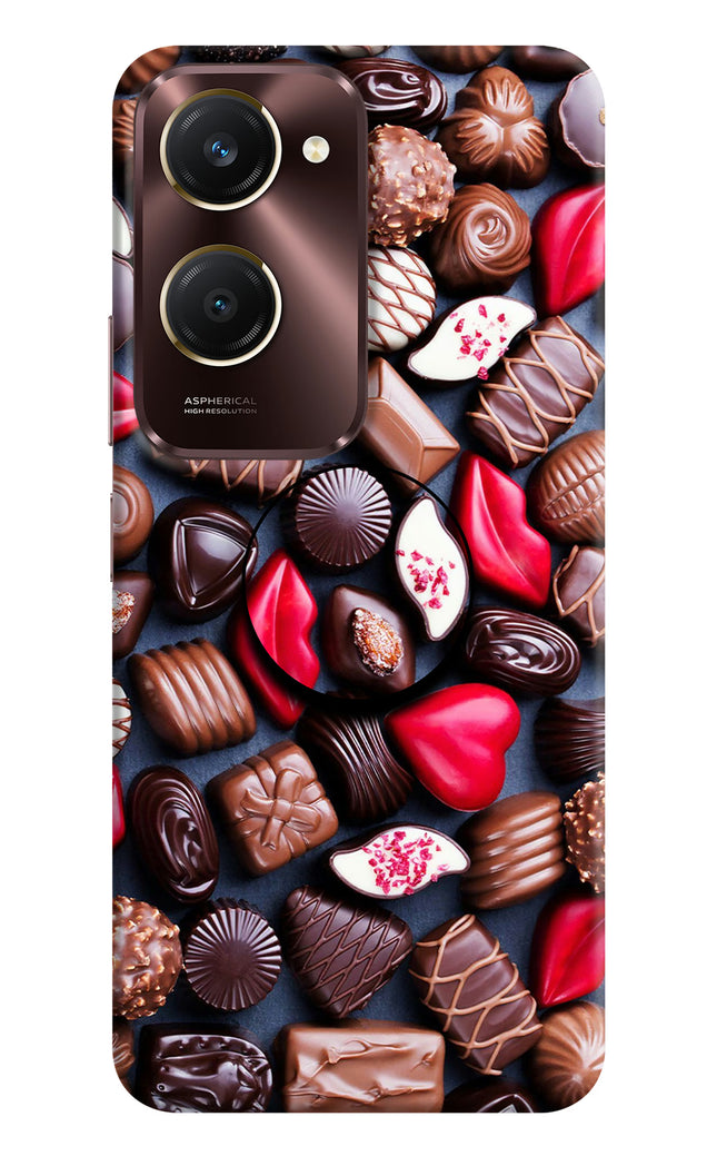 Chocolates Vivo Y28e 5G Pop Case by Casekaro