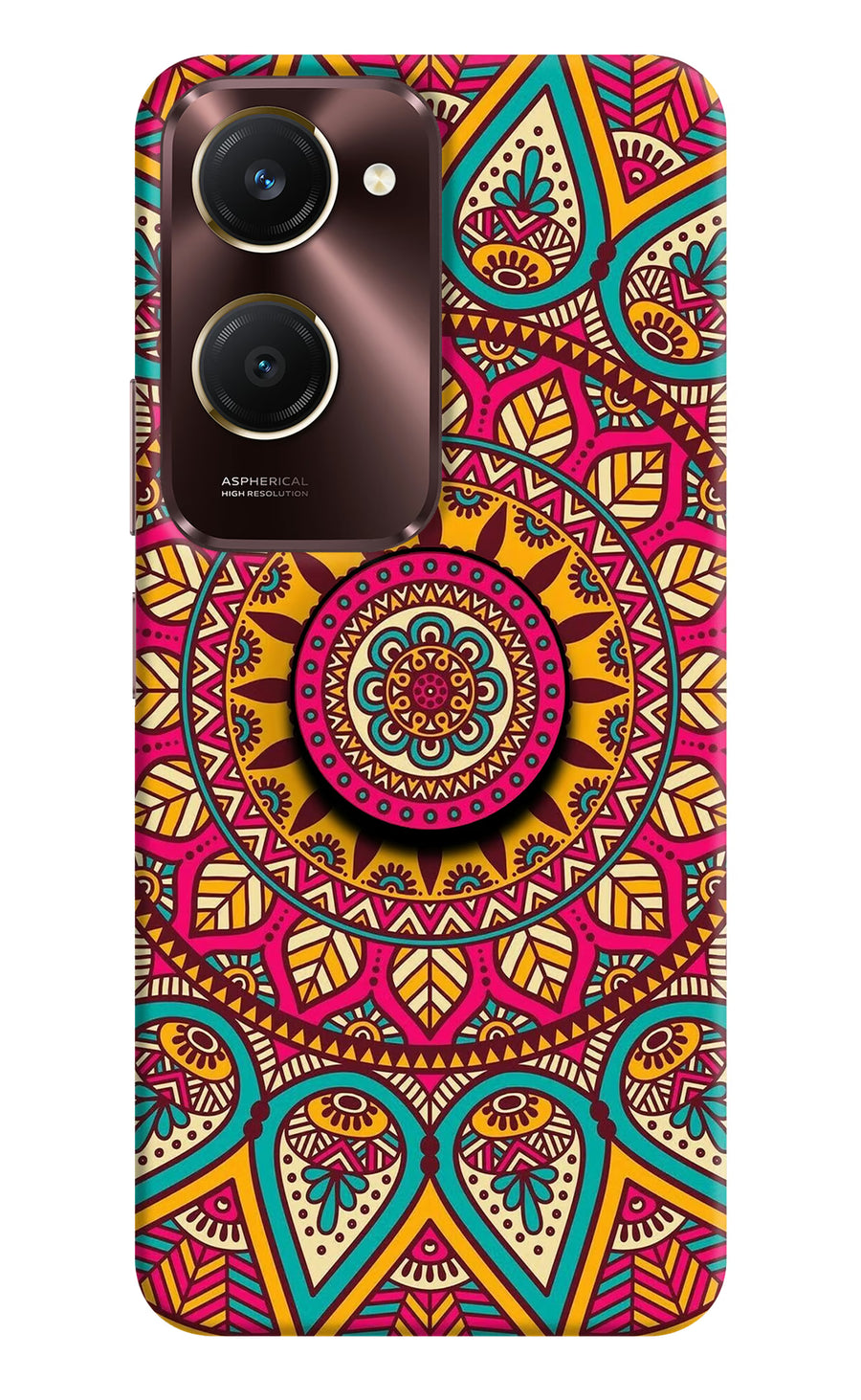 Mandala Vivo Y28e 5G Pop Case, Hard case