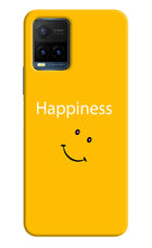 Happiness With Smiley Vivo Y21T Hard Case Back Cover by Casekaro