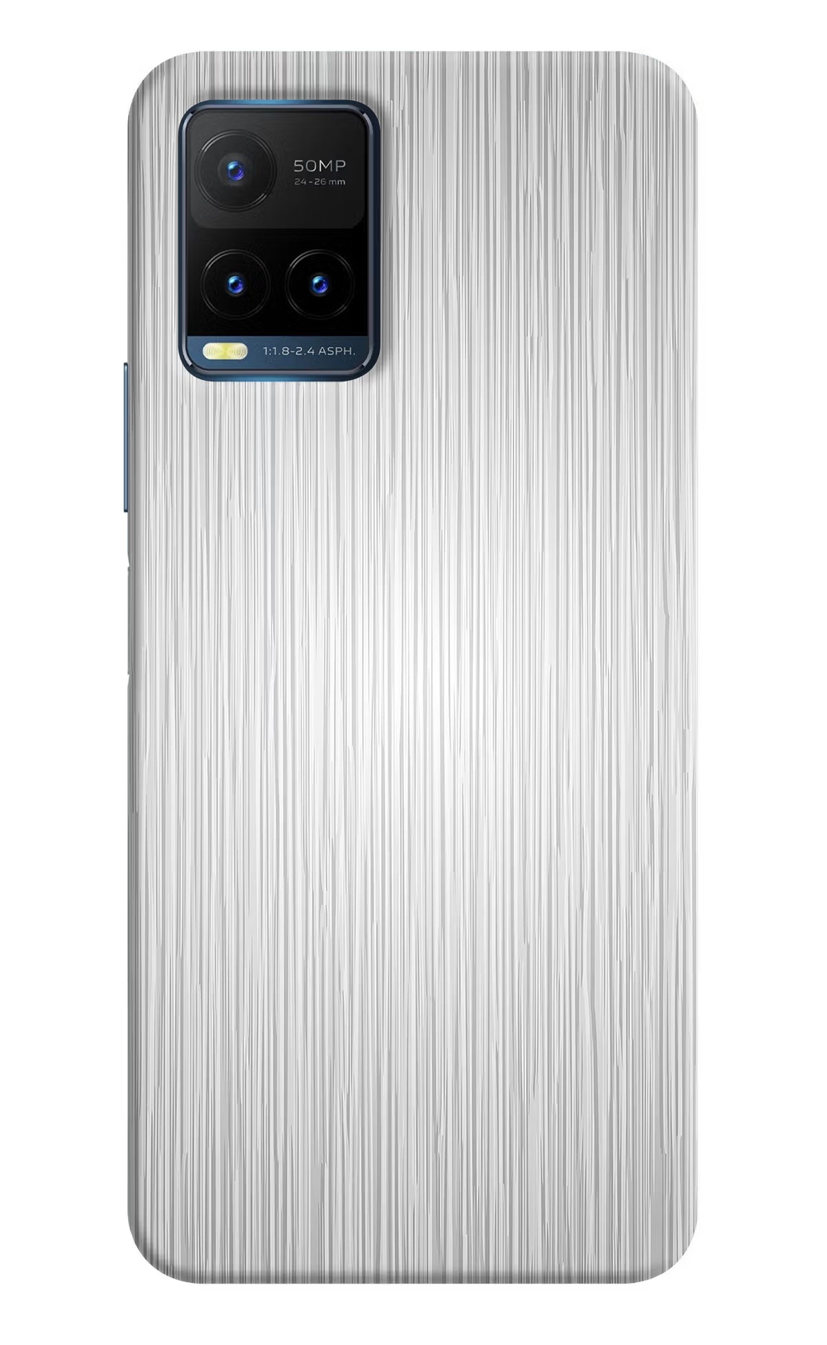 Wooden Grey Texture Vivo Y21T Back Cover