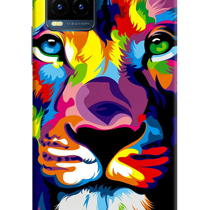 Lion Vivo Y21T Hard Case Back Cover by Casekaro
