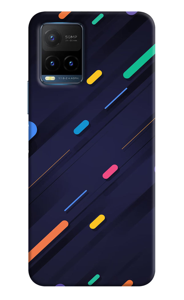 Abstract Design Vivo Y21T Hard Case Back Cover by Casekaro