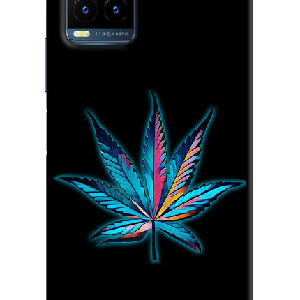 Weed Vivo Y21T Hard Case Back Cover by Casekaro
