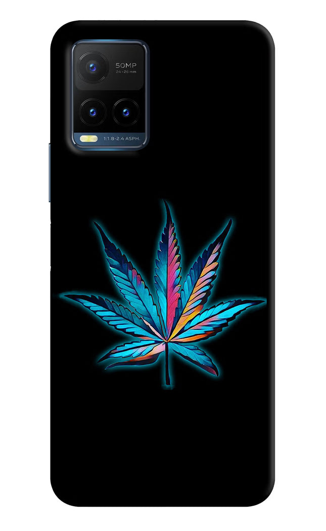 Weed Vivo Y21T Hard Case Back Cover by Casekaro