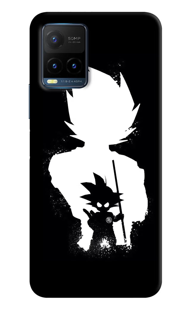 Goku Shadow Vivo Y21T Hard Case Back Cover by Casekaro