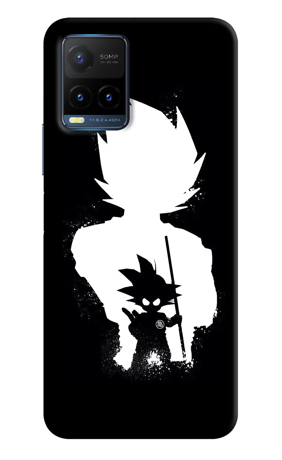 Goku Shadow Vivo Y21T Back Cover, Hard case