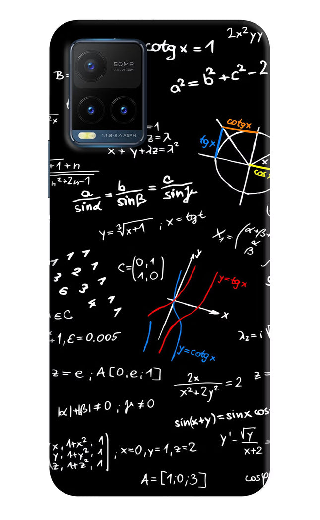 Mathematics Formula Vivo Y21T Hard Case Back Cover by Casekaro