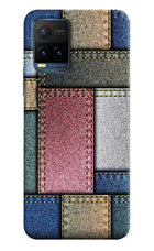 Multicolor Jeans Vivo Y21T Hard Case Back Cover by Casekaro