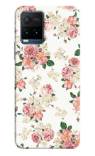 Flowers Vivo Y21T Hard Case Back Cover by Casekaro