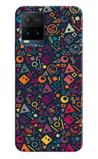 Geometric Abstract Vivo Y21T Hard Case Back Cover by Casekaro