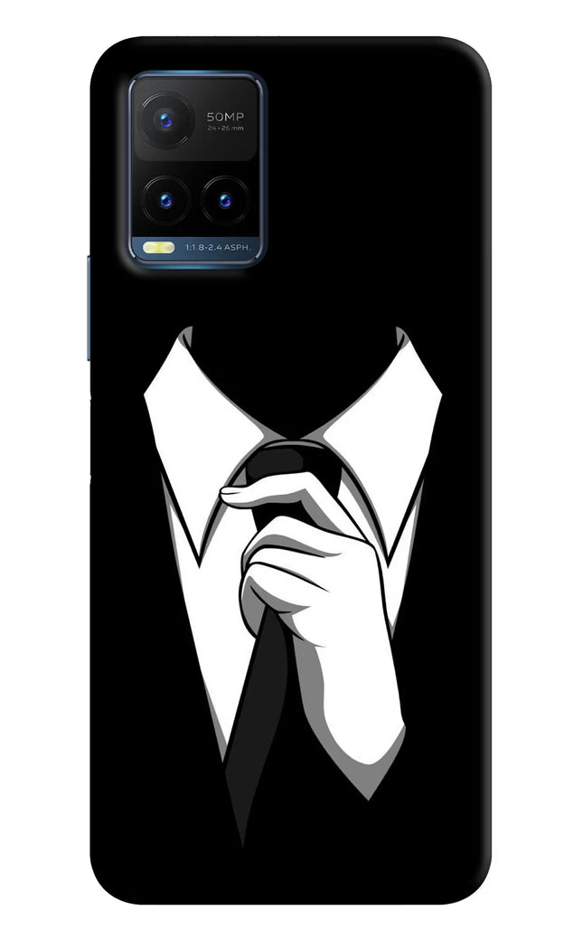 Black Tie Vivo Y21T Hard Case Back Cover by Casekaro