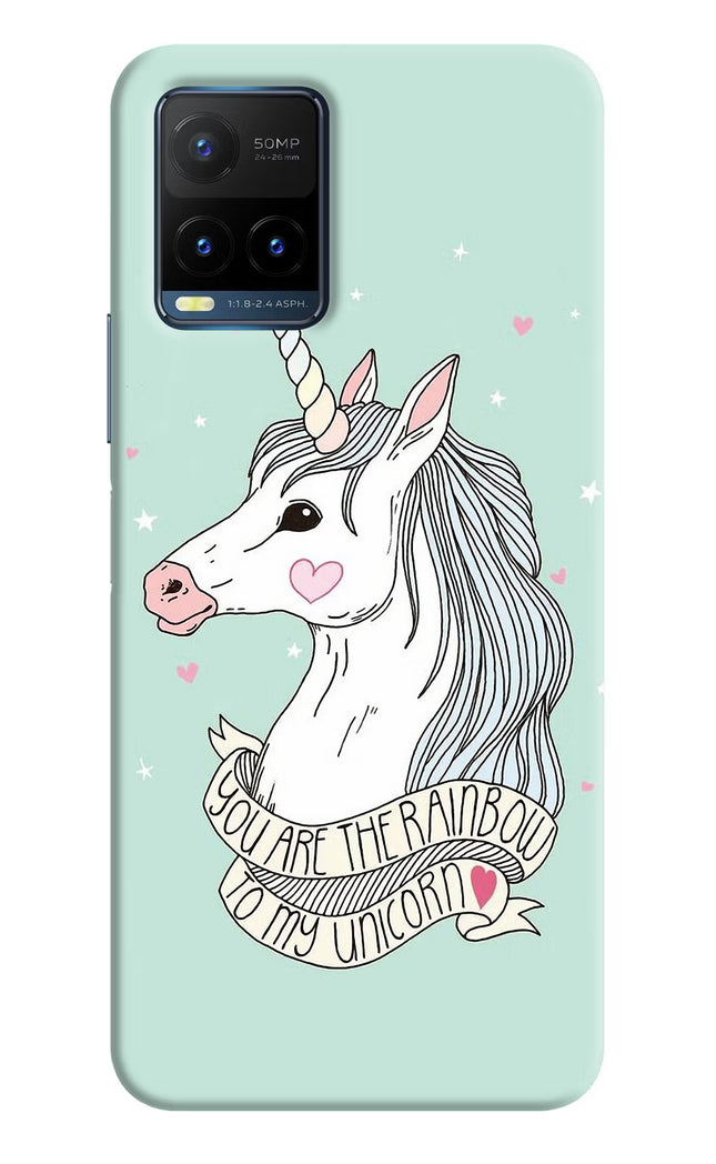 Unicorn Wallpaper Vivo Y21T Hard Case Back Cover by Casekaro