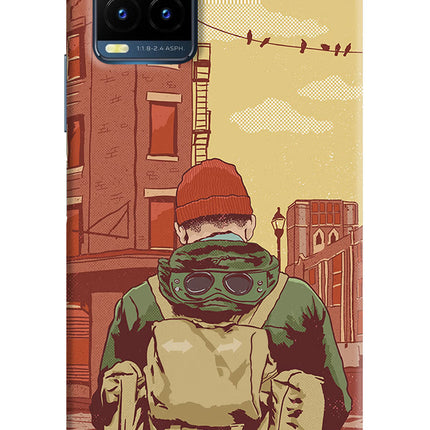 Adventurous Vivo Y21T Hard Case Back Cover by Casekaro