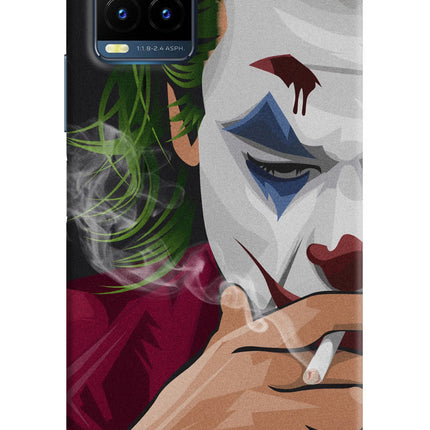 Joker Smoking Vivo Y21T Hard Case Back Cover by Casekaro