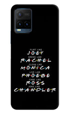 FRIENDS Character Vivo Y21T Hard Case Back Cover by Casekaro