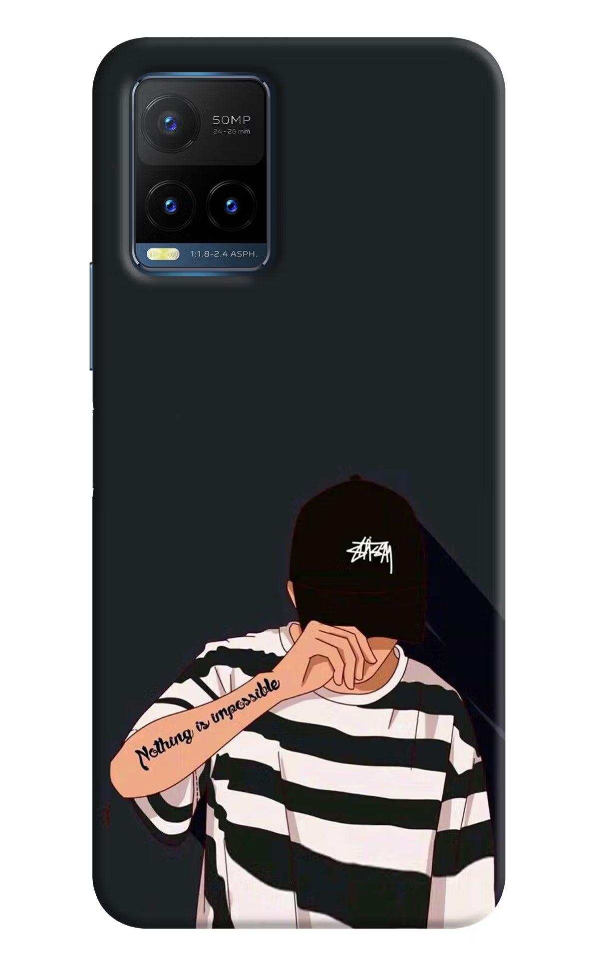 Aesthetic Boy Vivo Y21T Back Cover