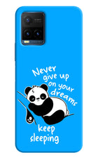Keep Sleeping Vivo Y21T Hard Case Back Cover by Casekaro