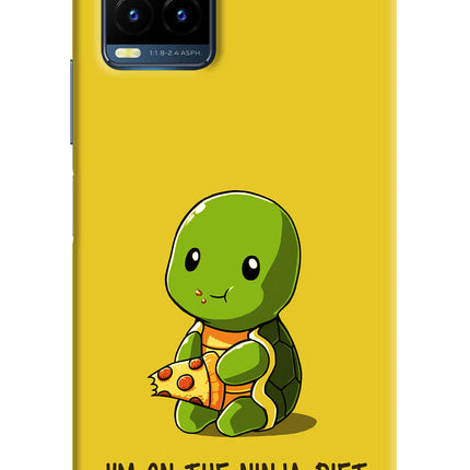 I'm on Ninja Diet Vivo Y21T Hard Case Back Cover by Casekaro