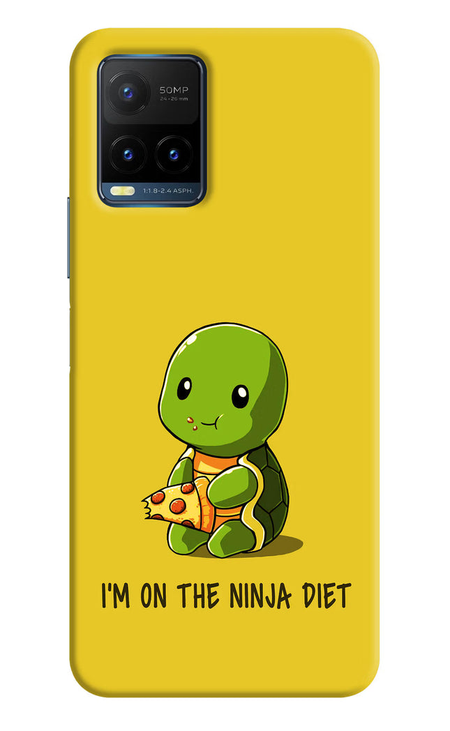 I'm on Ninja Diet Vivo Y21T Hard Case Back Cover by Casekaro